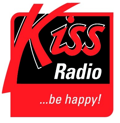 Kiss be happy na bile nebo cerne pozadi orez