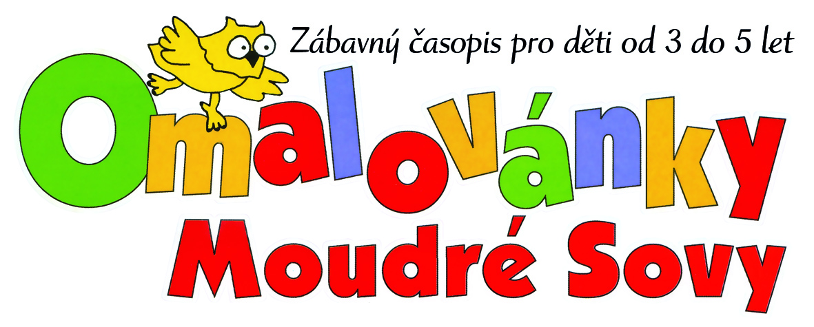 Omalovanky logo slogan